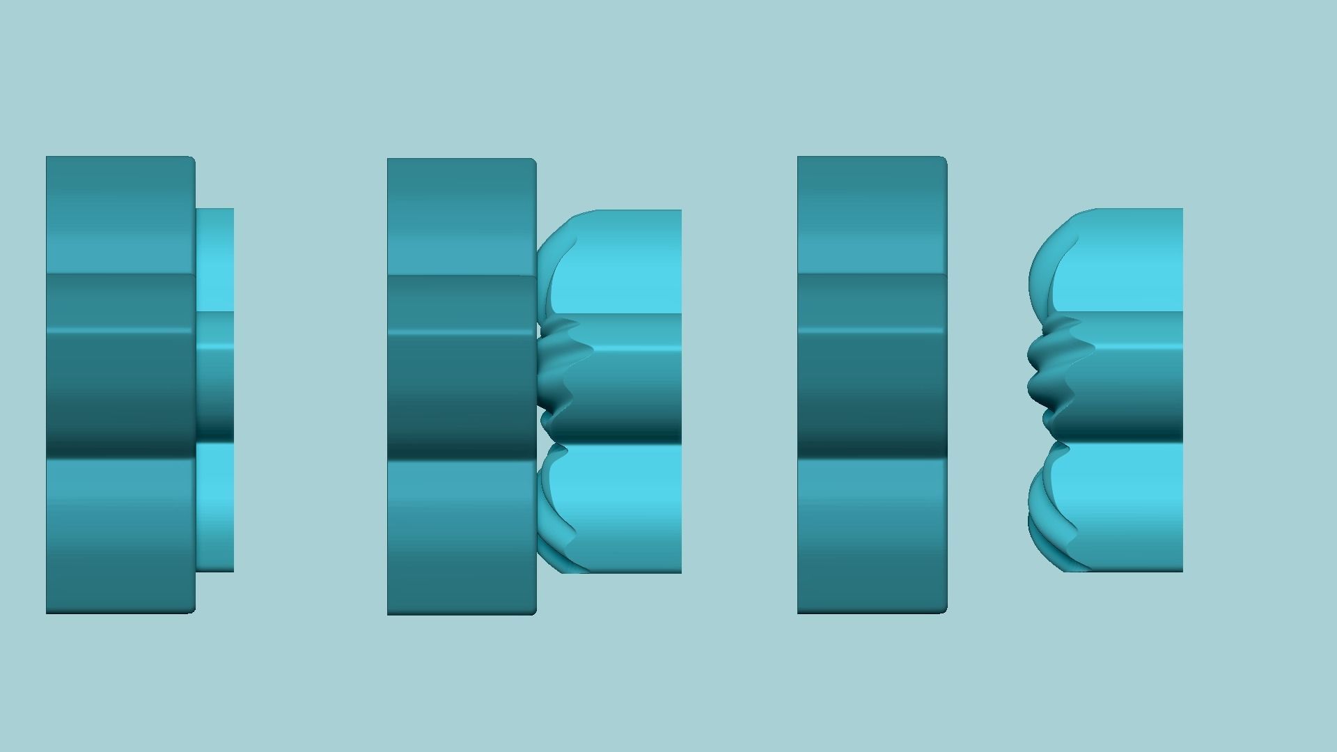 North Star Flower - Molding Arrangement EVA Foam Craft 3D print model_11