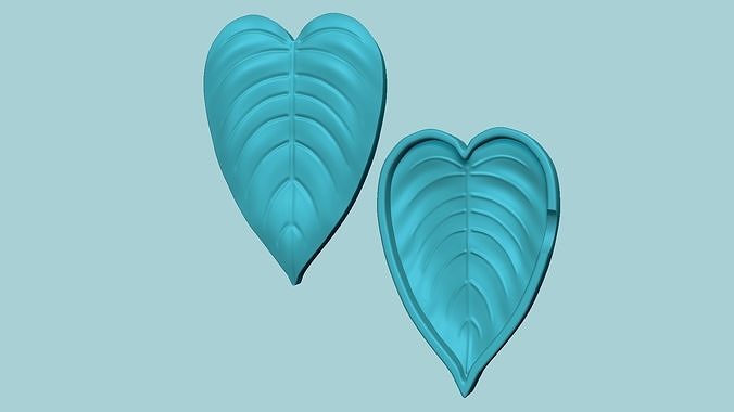 Boa Leaf - Molding Arrangement EVA Foam Craft 3D print model