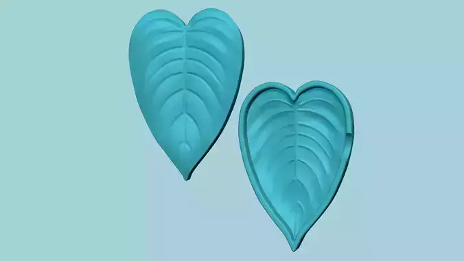 Boa Leaf - Molding Arrangement EVA Foam Craft 3D print model