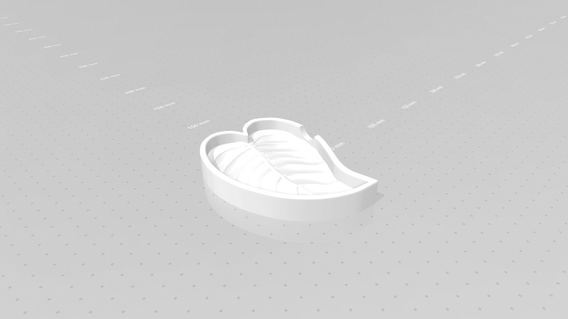 Boa Curved Leaf - Molding Arrangement EVA Foam Craft 3D print model_15