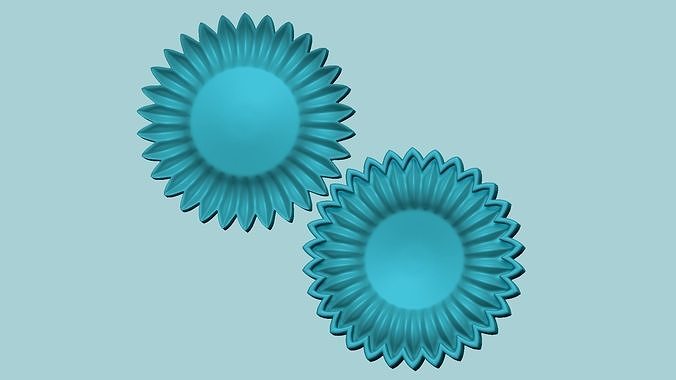 Chrysanthemum Flower - Molding Arrangement EVA Foam Craft 3D print model