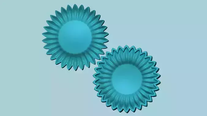 Chrysanthemum Flower - Molding Arrangement EVA Foam Craft 3D print model