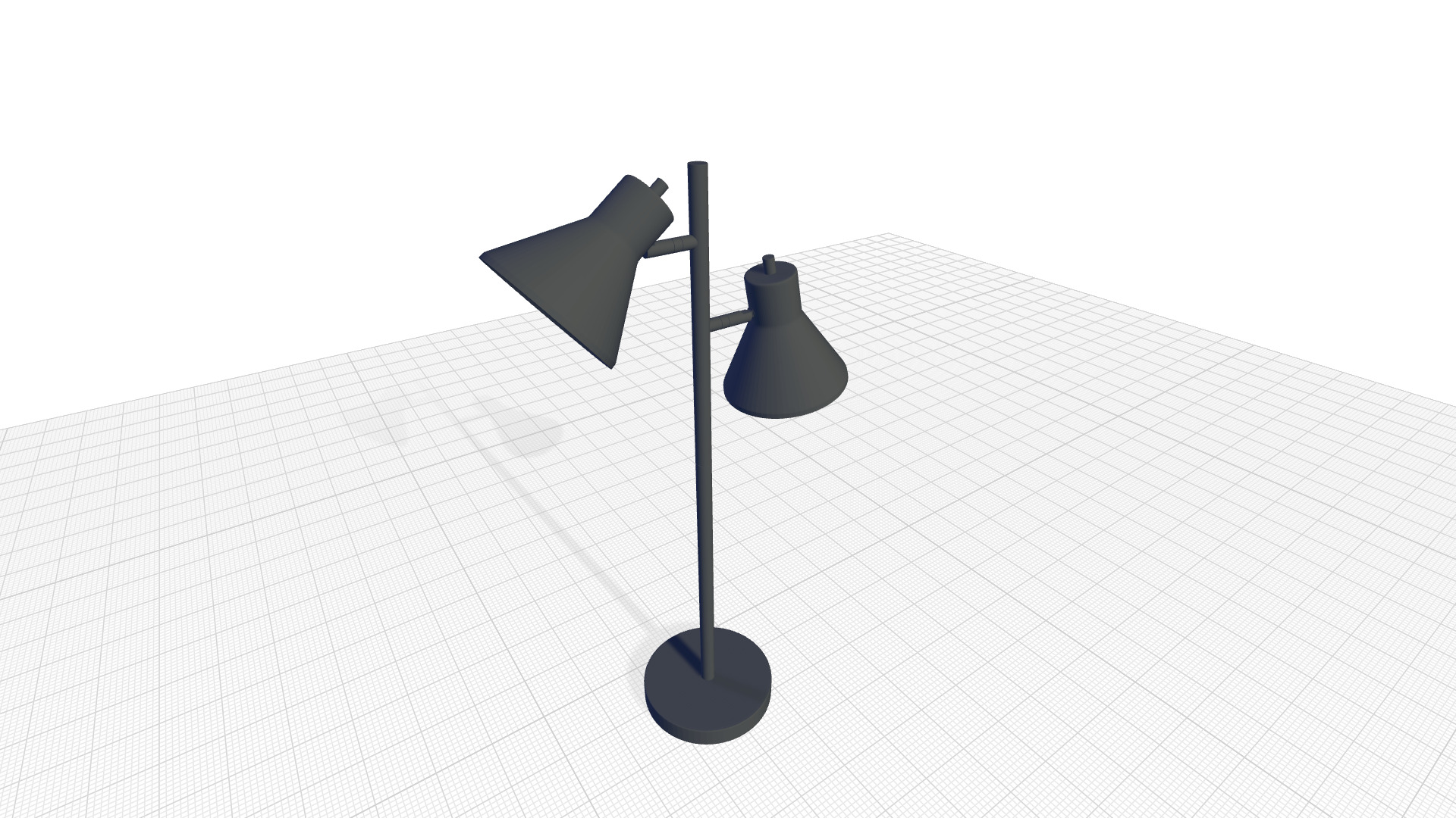 Dahal Desk Light Lamp 3D model_3