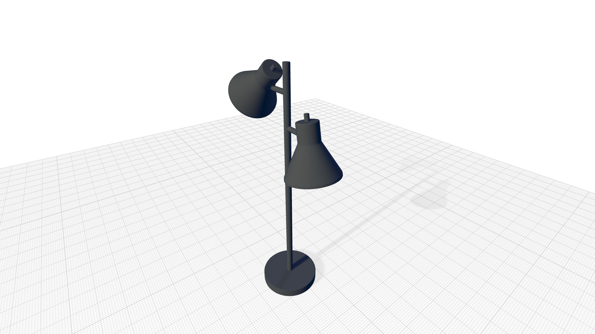 Dahal Desk Light Lamp 3D model_4