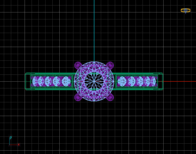 Wedding ring 3 d model 3D print model_6