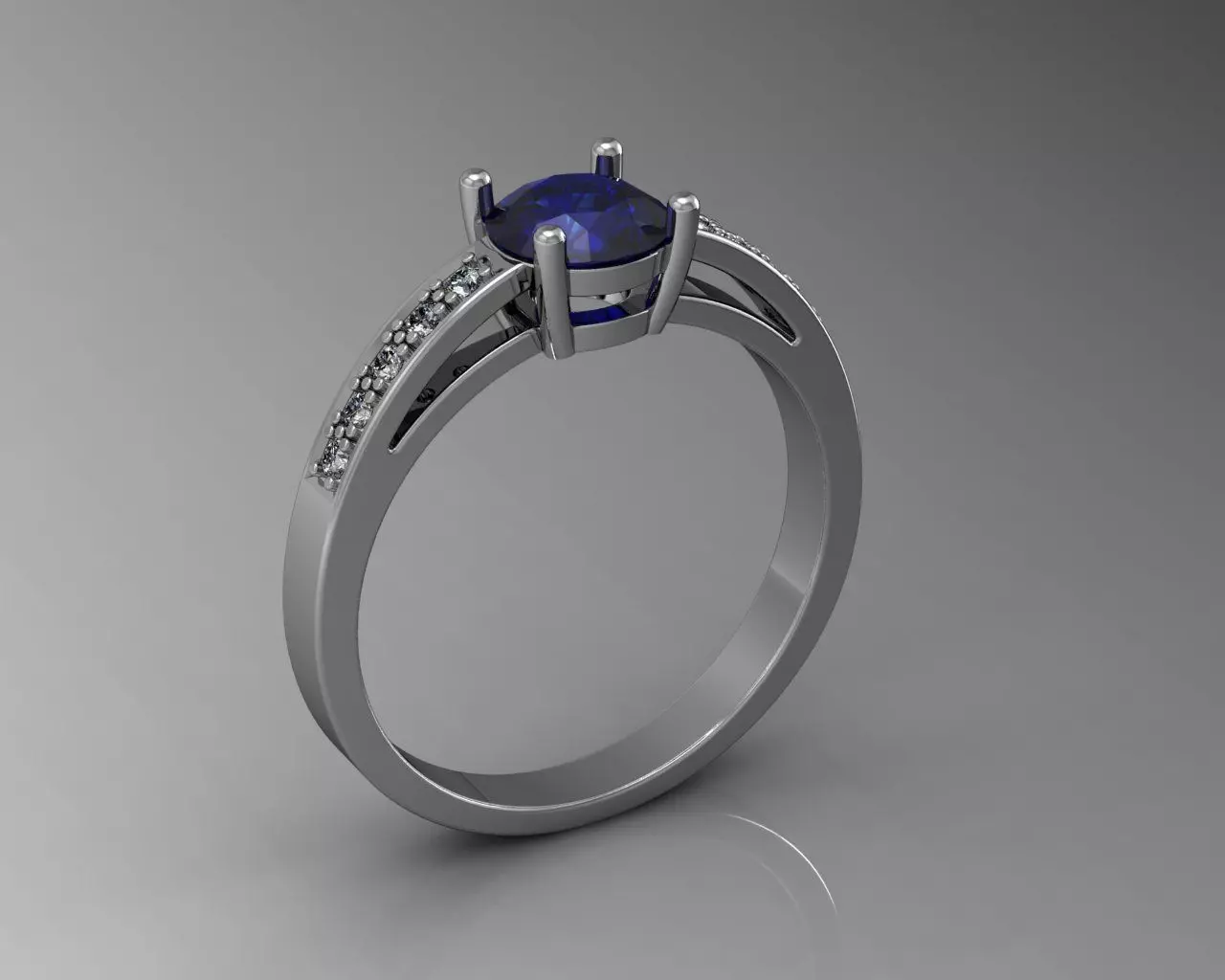 Wedding ring 3 d model 3D print model_0