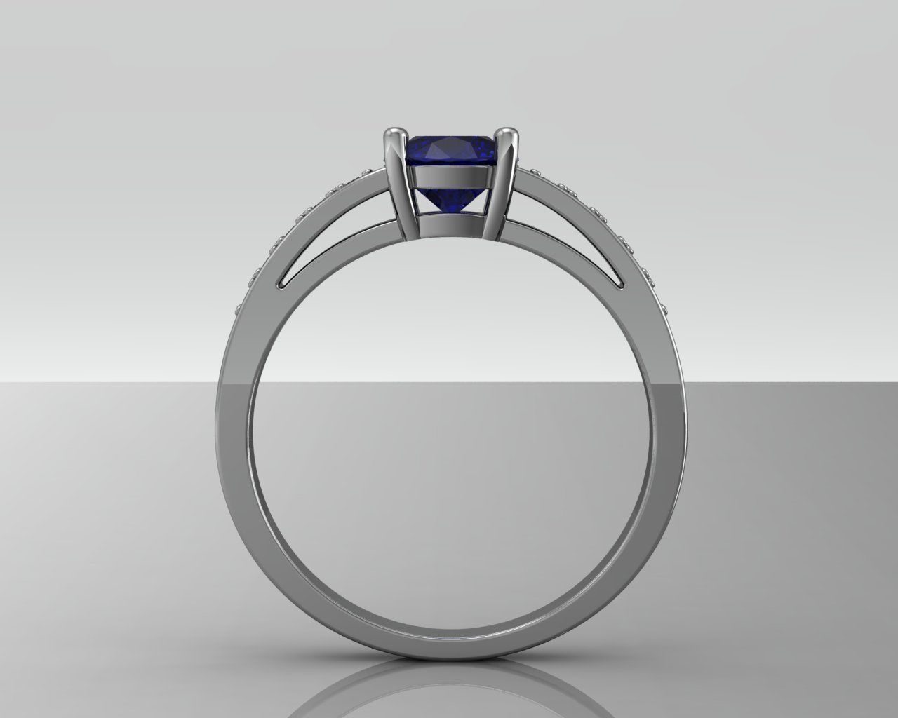 Wedding ring 3 d model 3D print model_1