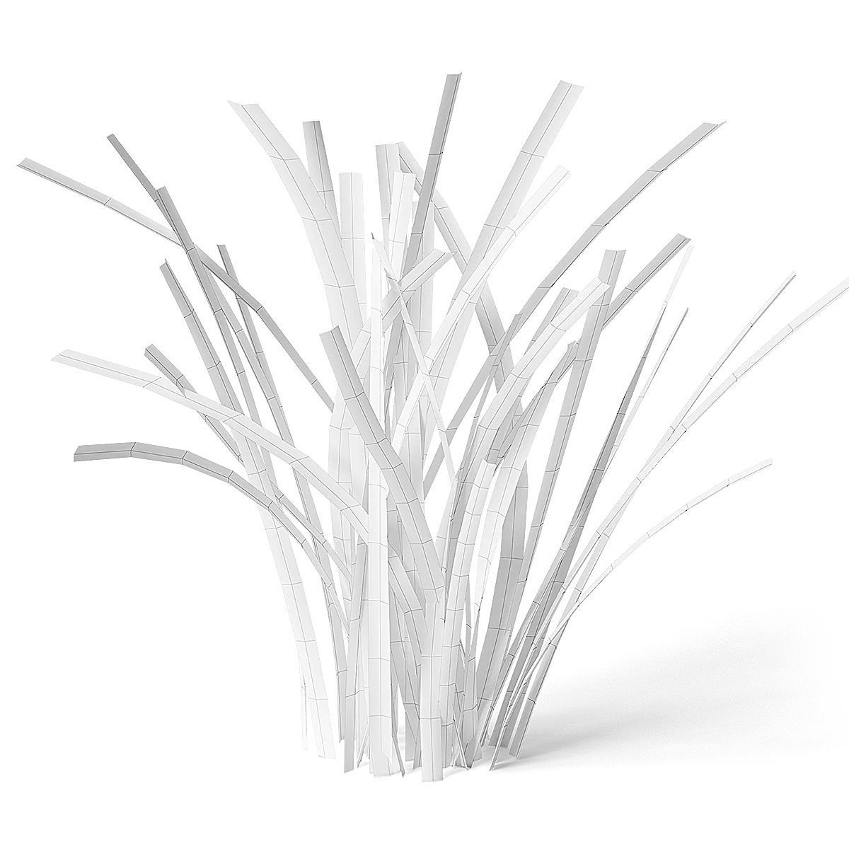 Meadow Plant Grass 3D model_1