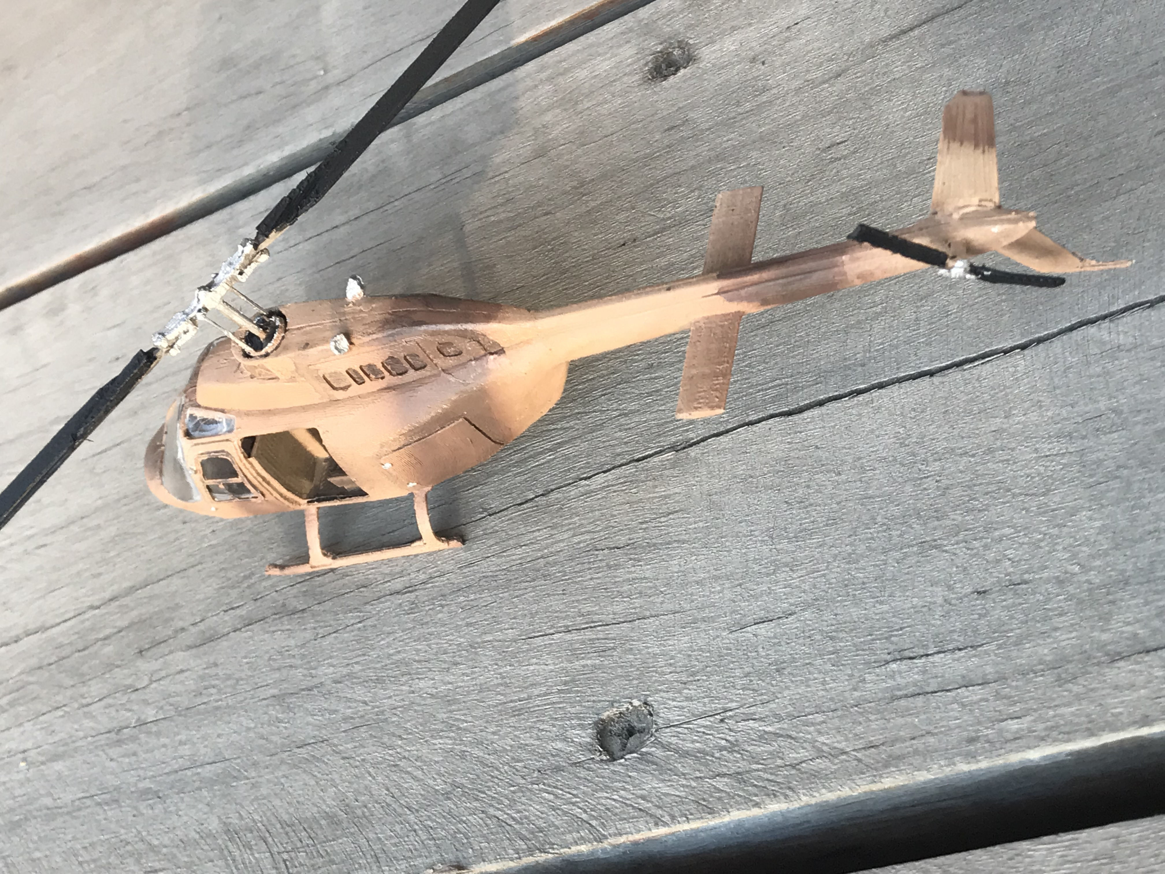 BELL JETRANGER A206 - SCALE 1 48 - 3d PRINTABLE 3D print model_4
