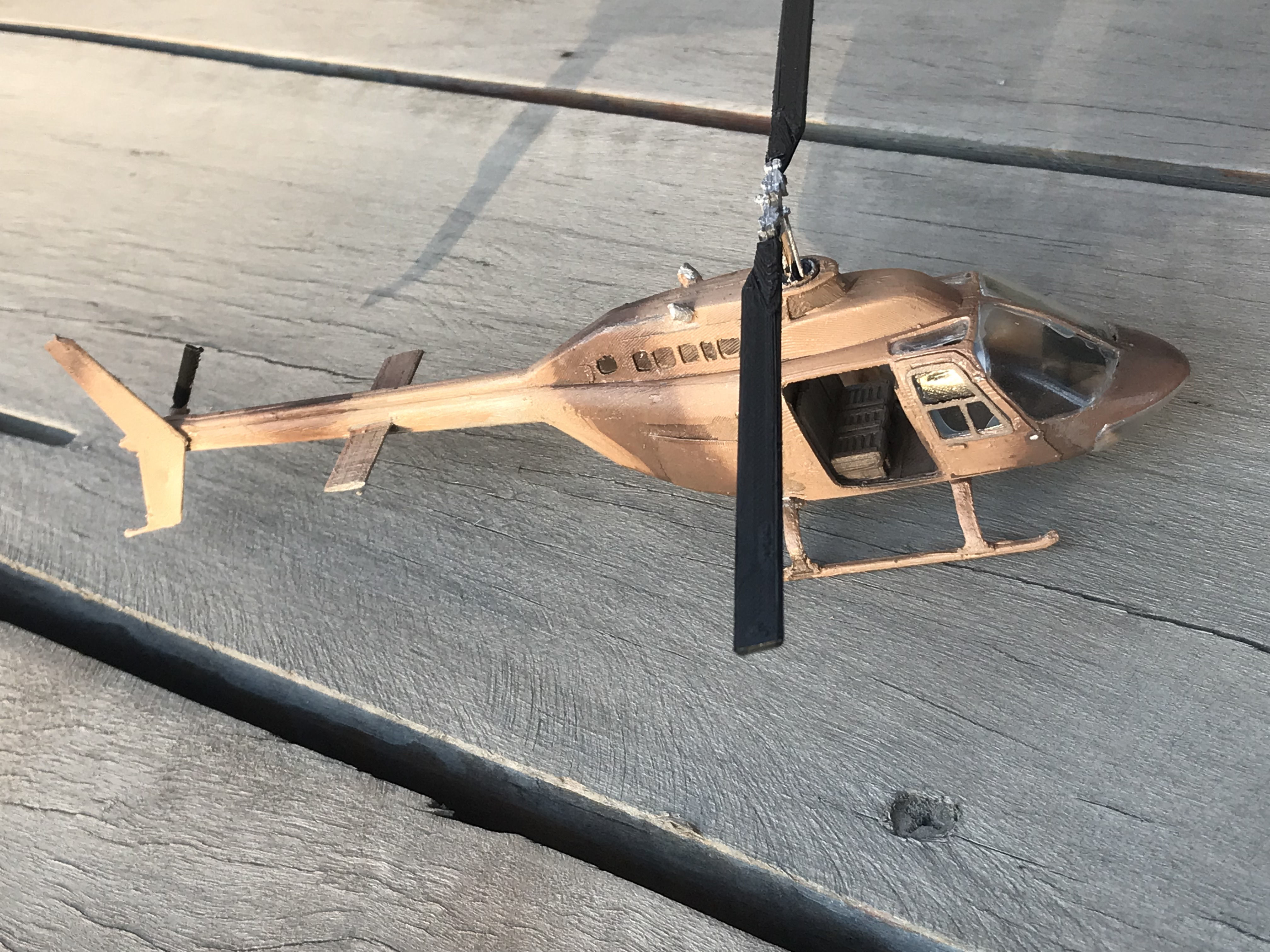 BELL JETRANGER A206 - SCALE 1 48 - 3d PRINTABLE 3D print model_2