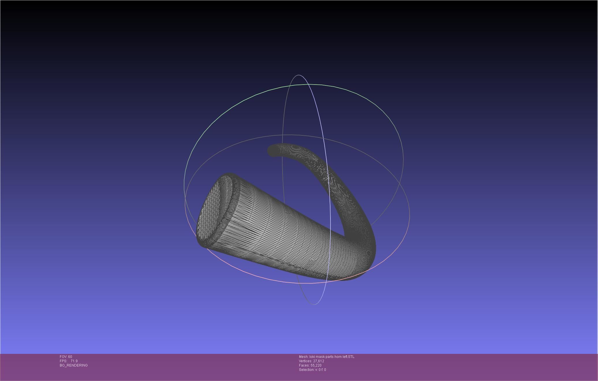 Marvel Lady Loki Mask Printable Assembly 3D print model_49