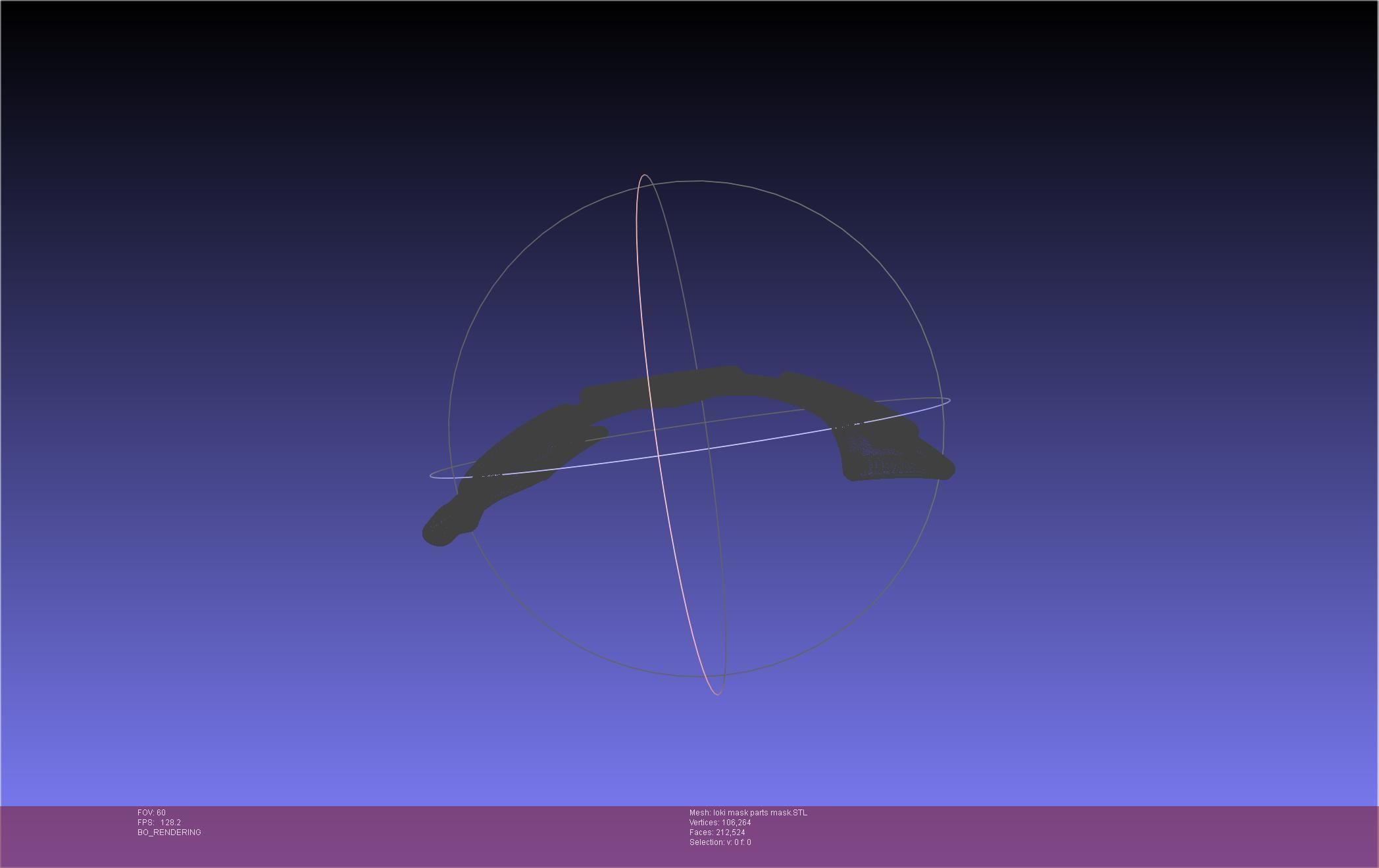 Marvel Lady Loki Mask Printable Assembly 3D print model_70