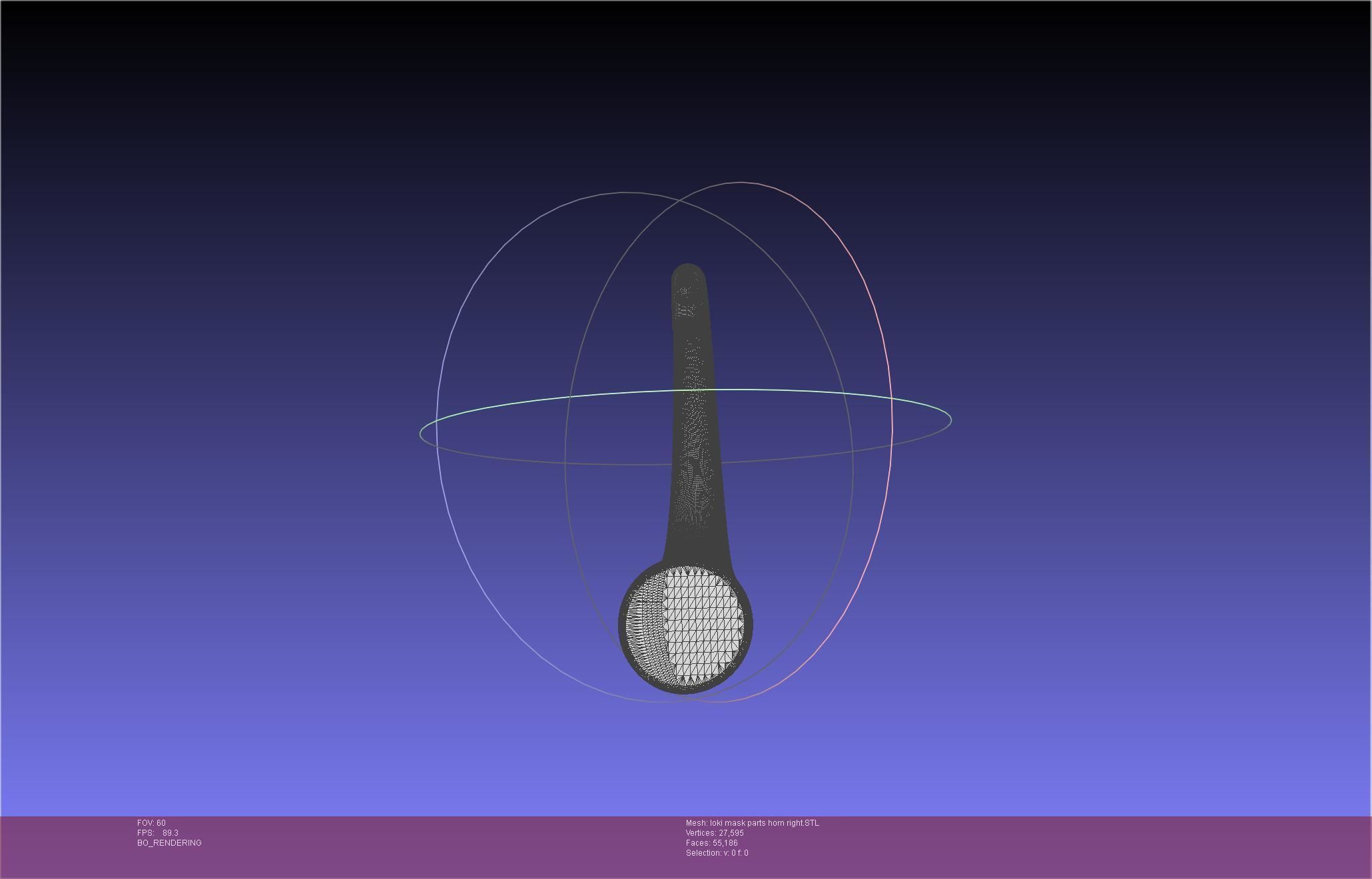 Marvel Lady Loki Mask Printable Assembly 3D print model_55