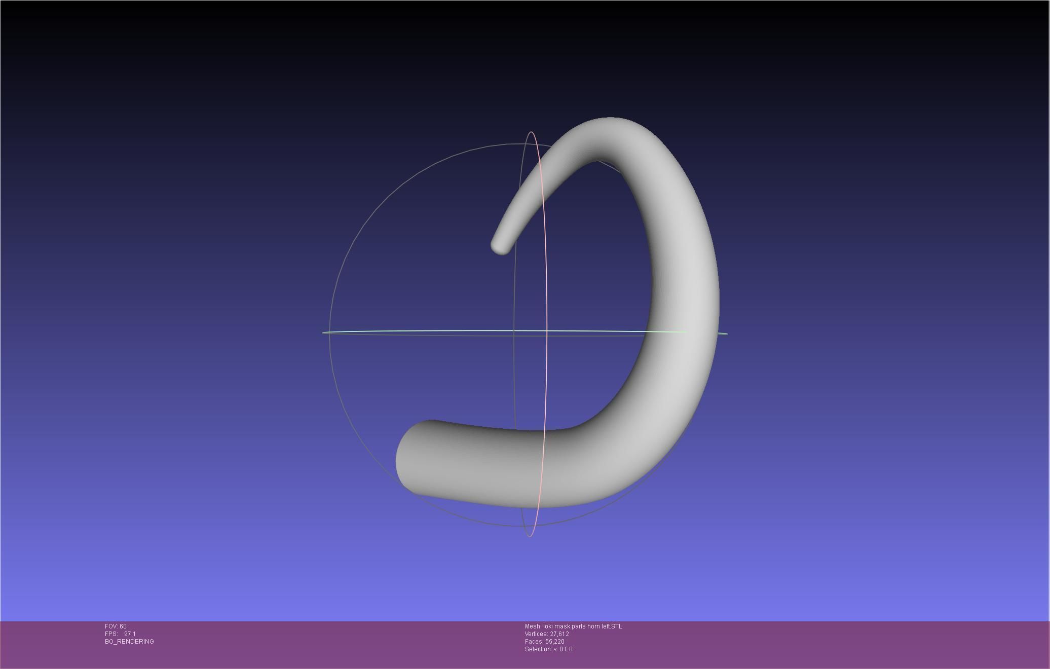 Marvel Lady Loki Mask Printable Assembly 3D print model_45