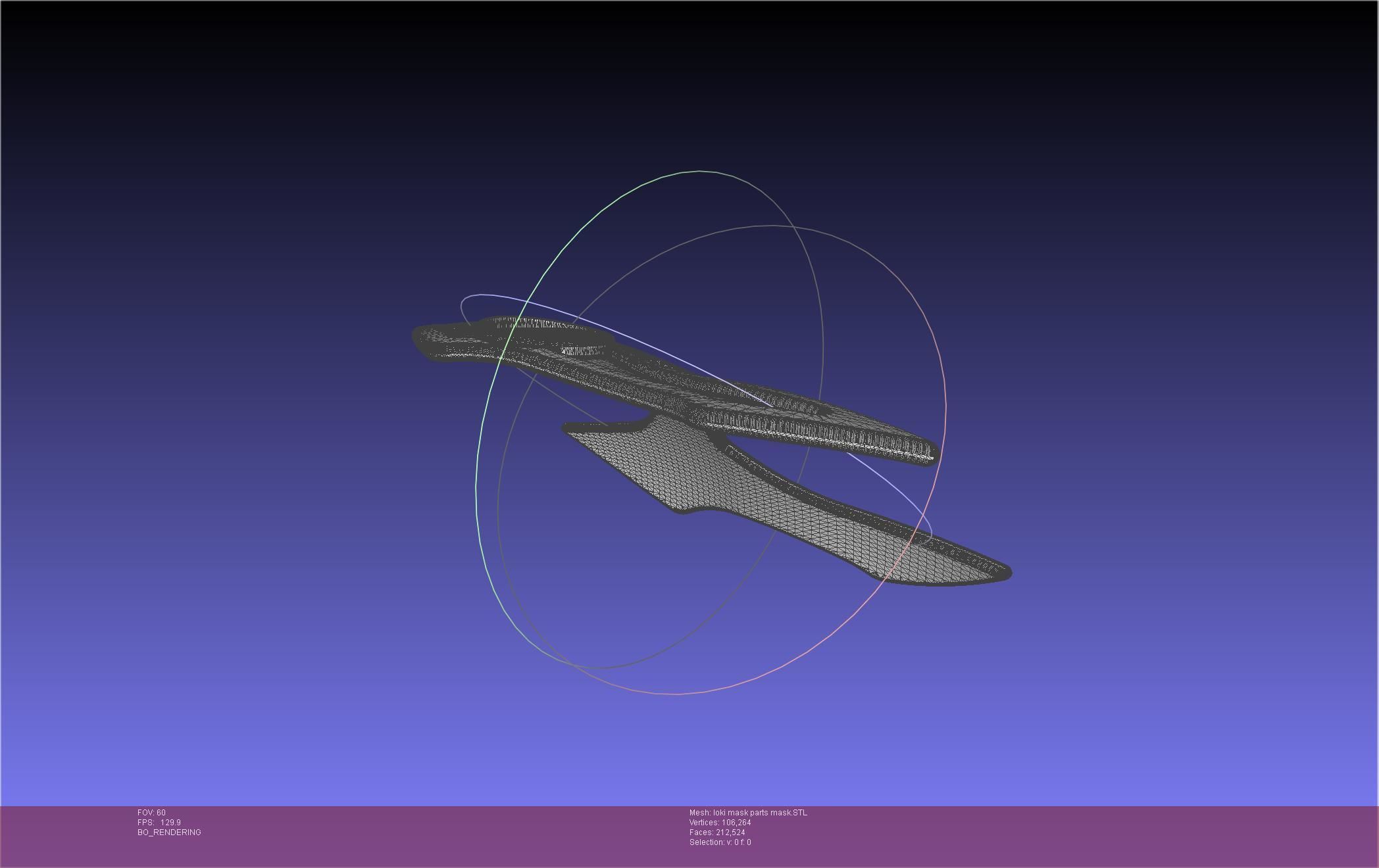 Marvel Lady Loki Mask Printable Assembly 3D print model_66