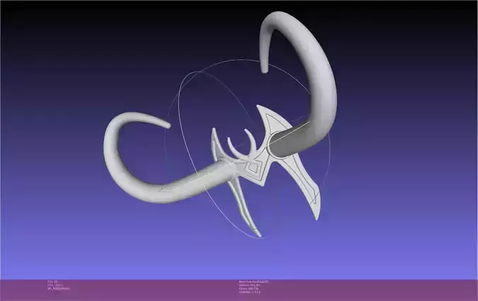 Marvel Lady Loki Mask Printable Assembly 3D print model