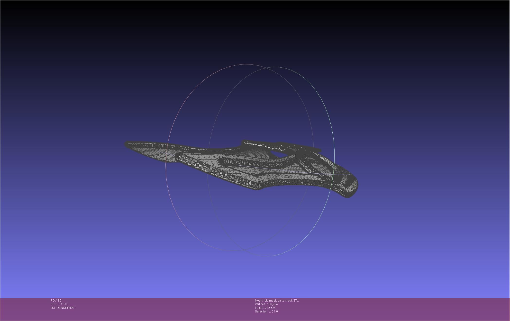 Marvel Lady Loki Mask Printable Assembly 3D print model_72