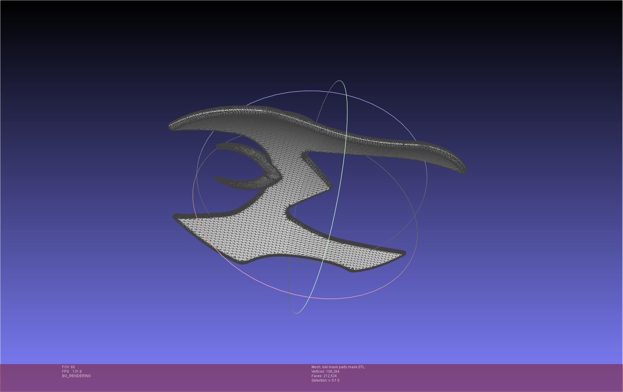 Marvel Lady Loki Mask Printable Assembly 3D print model_67