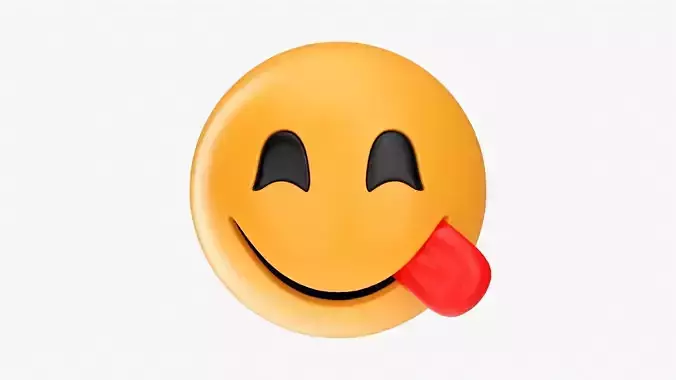 Emoji 051 Large smiling with smiling eyes and tongue