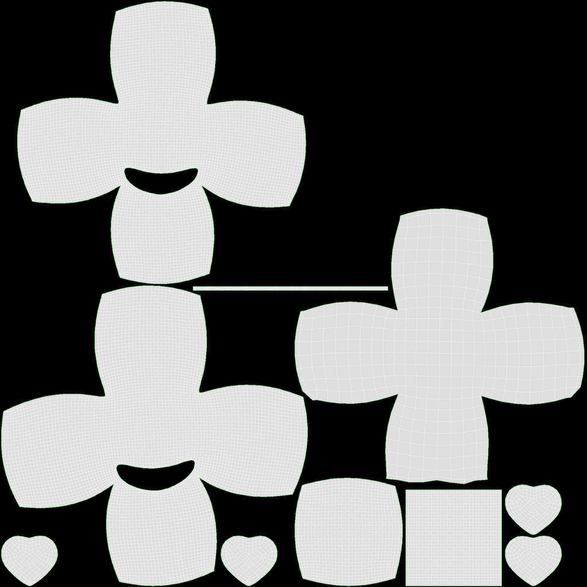 Emoji 052 Large smiling with heart shaped eyes 3D model_6