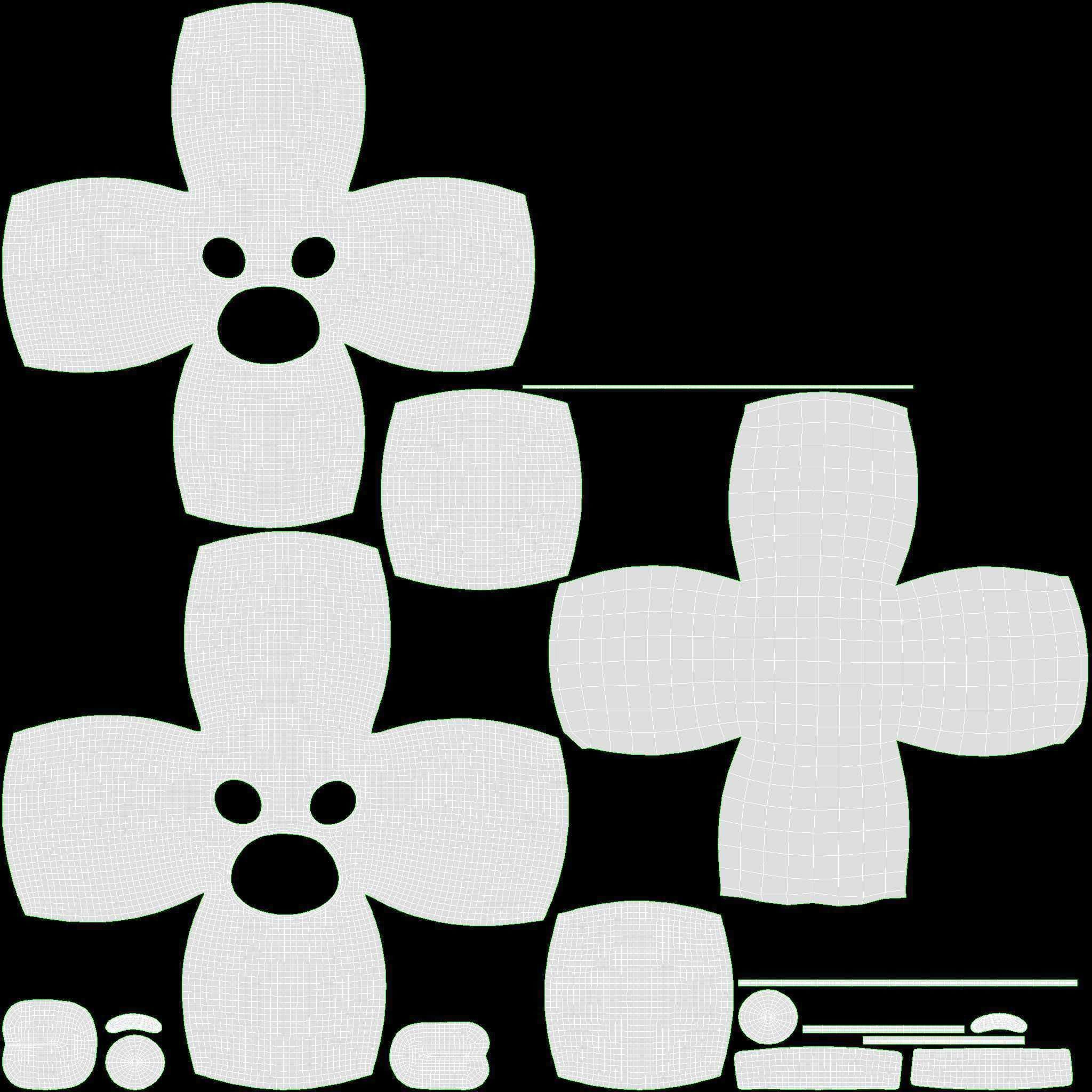 Emoji 057 Astonished with teeth and tongue 3D model_6