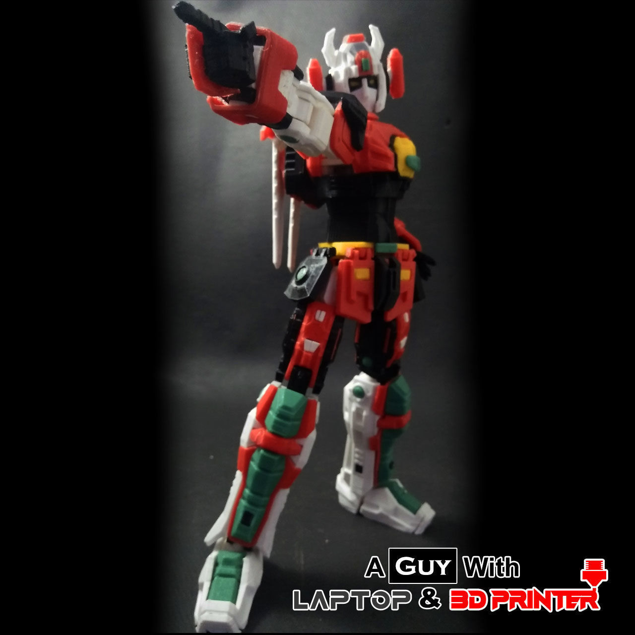 DYNAMOS - ARTICULATED ACTION FIGURE - BASED ON DAIMOS 3D print model_5