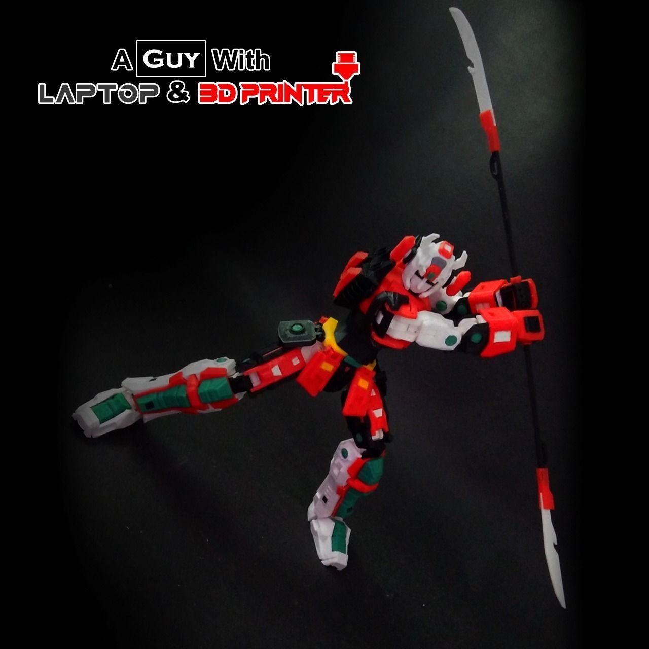 DYNAMOS - ARTICULATED ACTION FIGURE - BASED ON DAIMOS 3D print model_10