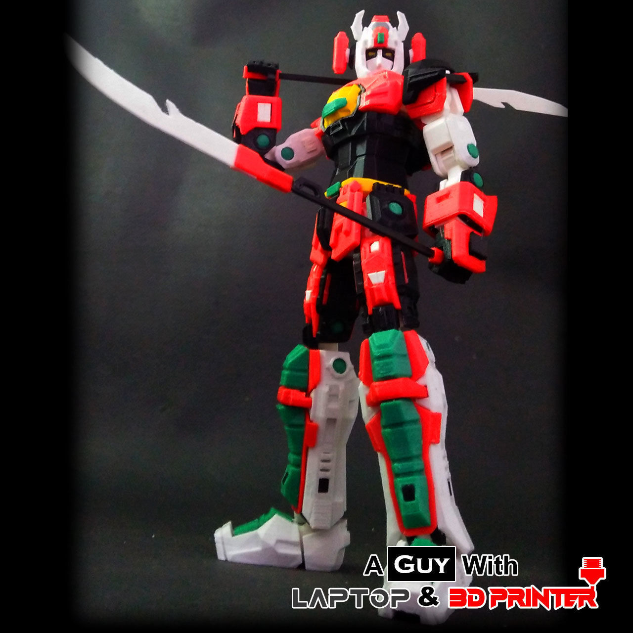 DYNAMOS - ARTICULATED ACTION FIGURE - BASED ON DAIMOS 3D print model_4