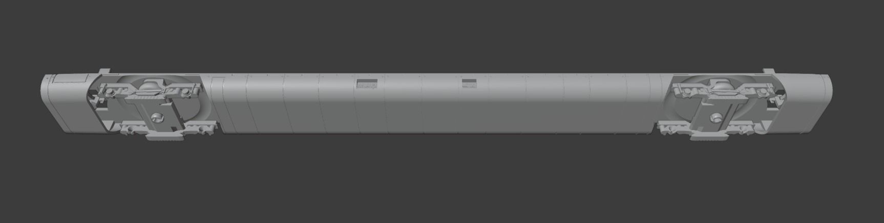 H0 1-87 scale Reisezugwagen Apmz 116 0 3D print model_6