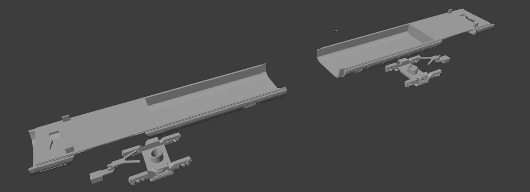 H0 1-87 scale Reisezugwagen Apmz 116 0 3D print model_7
