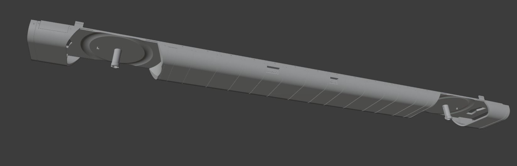 H0 1-87 scale Reisezugwagen Apmz 116 1 3D print model_11