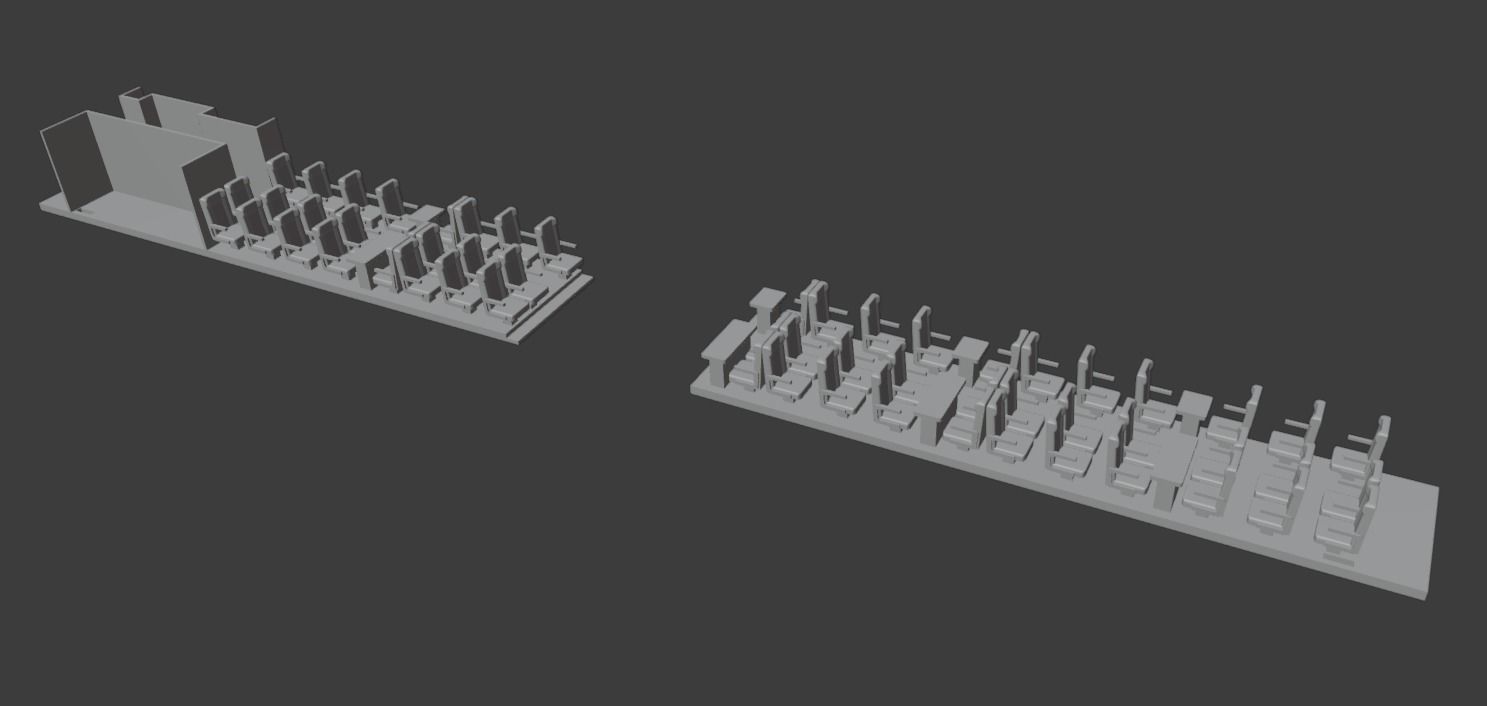 H0 1-87 scale Reisezugwagen Apmz 116 4 3D print model_9