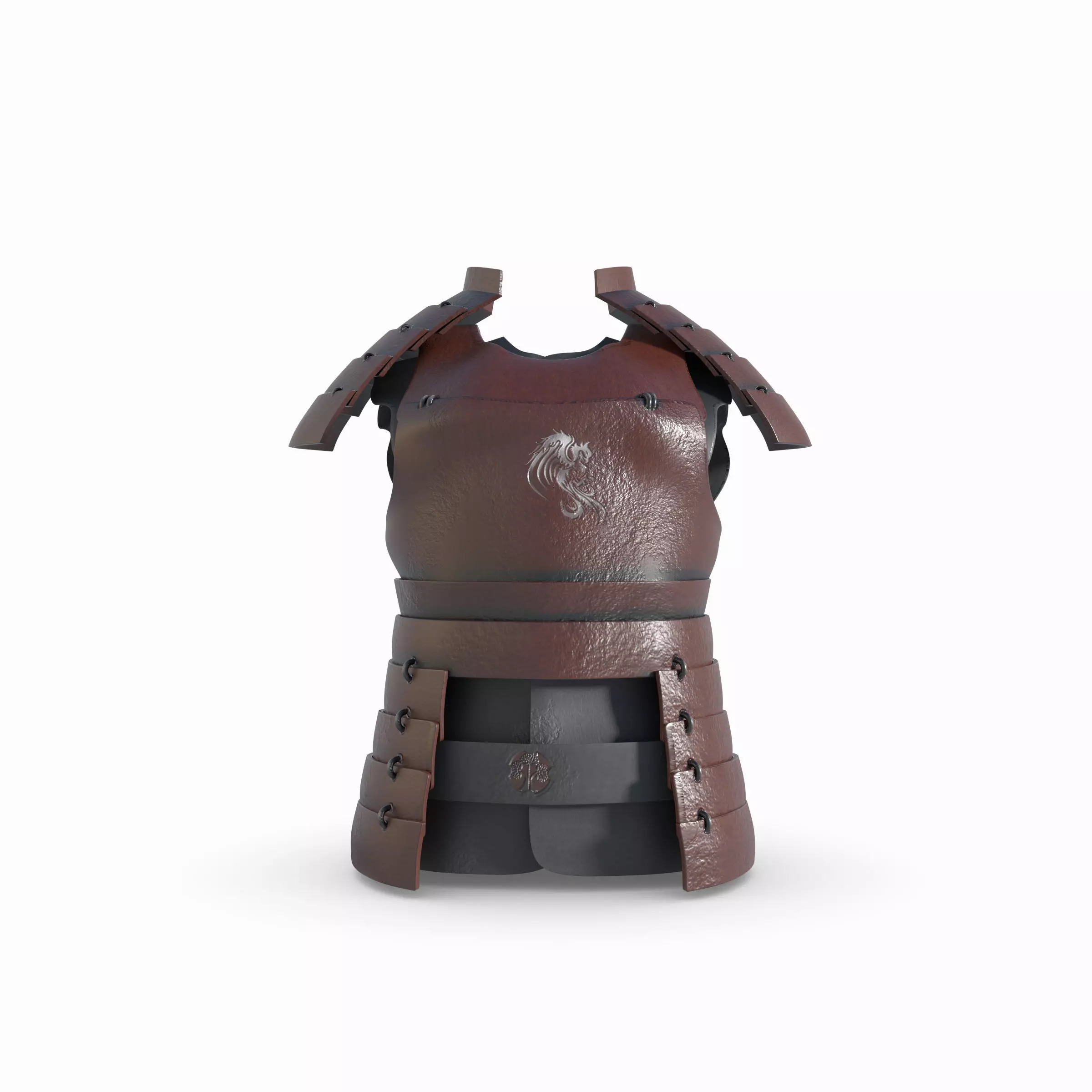Samurai Armor 3D model_0