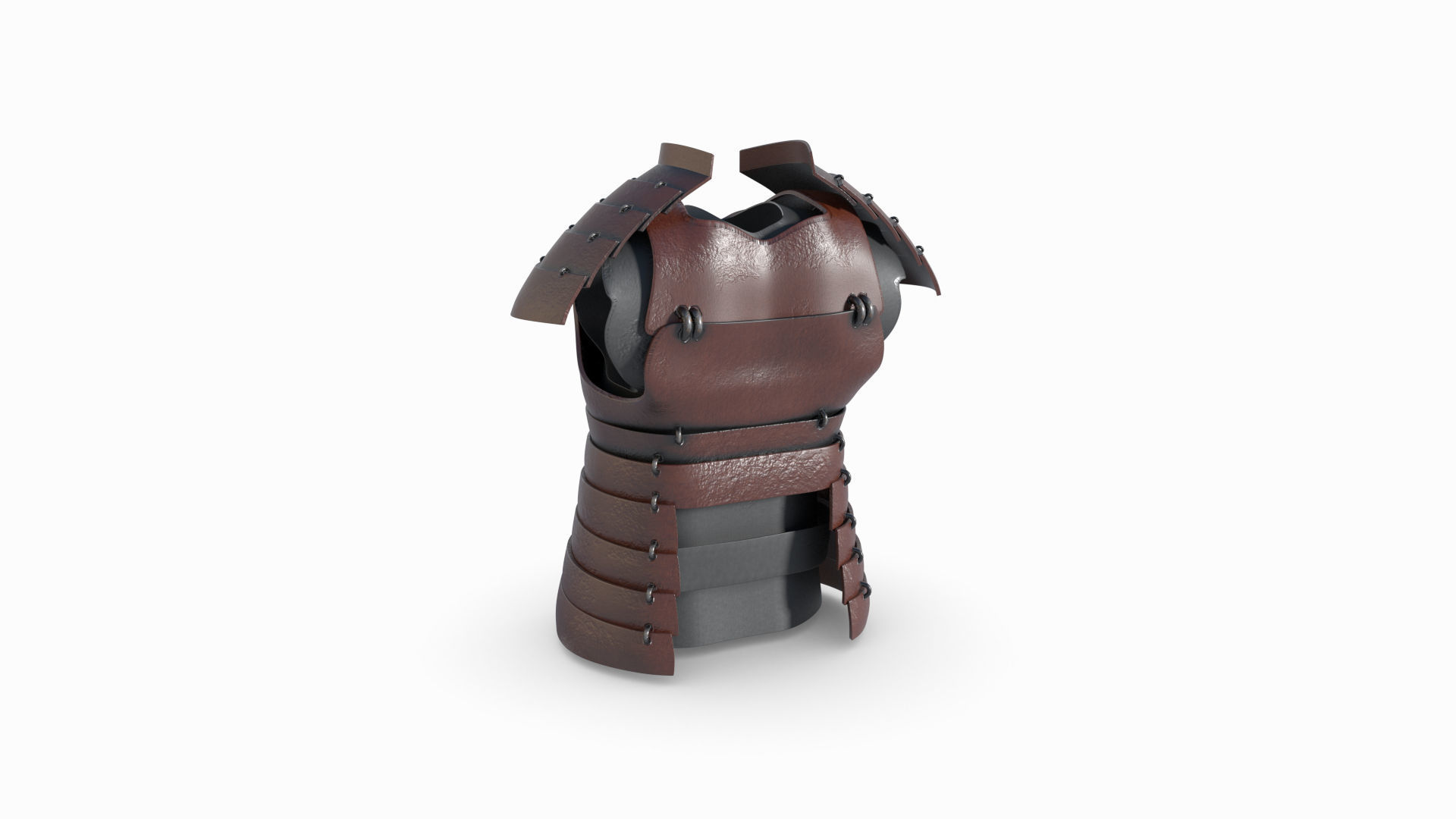 Samurai Armor 3D model_6