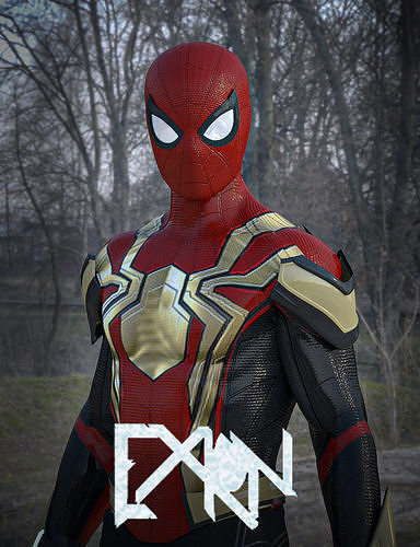 Spider-Man No Way Home Integrated Suit 3D model