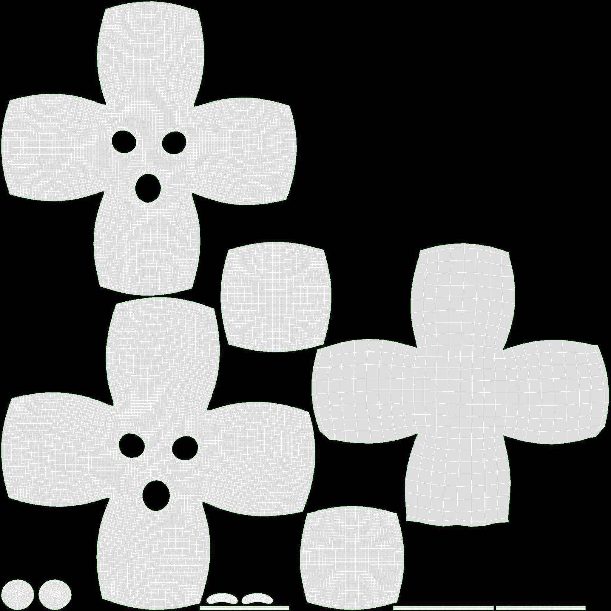 Emoji 060 Speechless 3D model_6