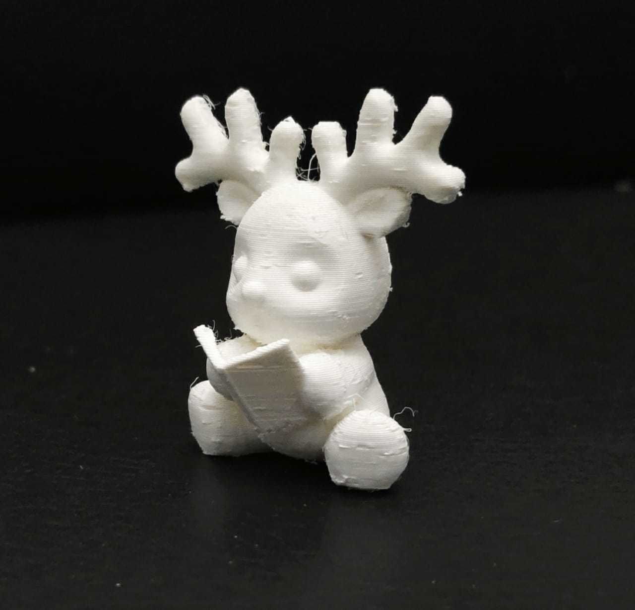 Reindeer Singing 3D print model_5