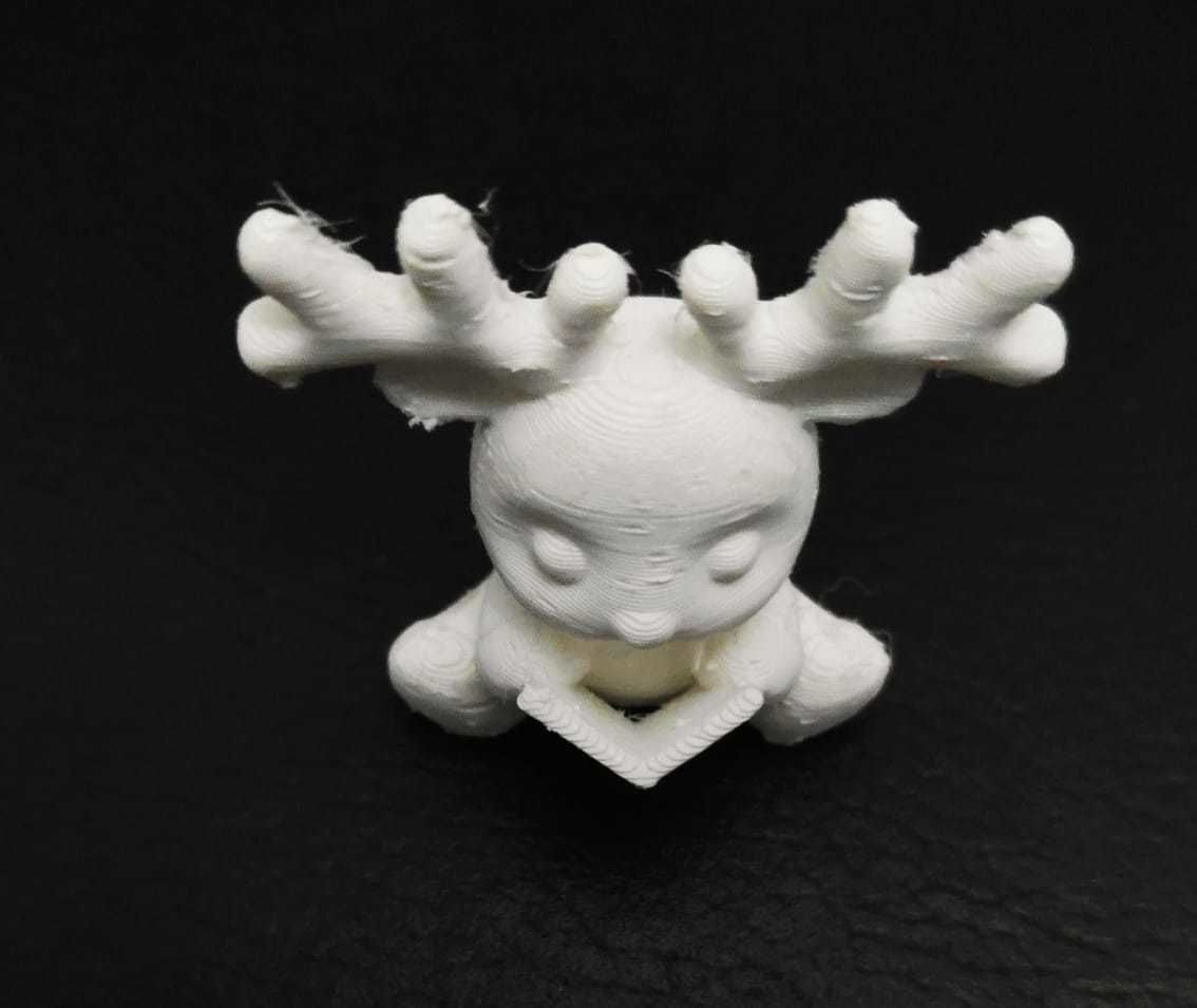 Reindeer Singing 3D print model_11