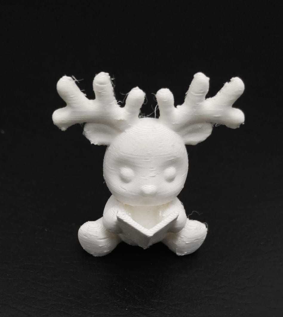 Reindeer Singing 3D print model_10