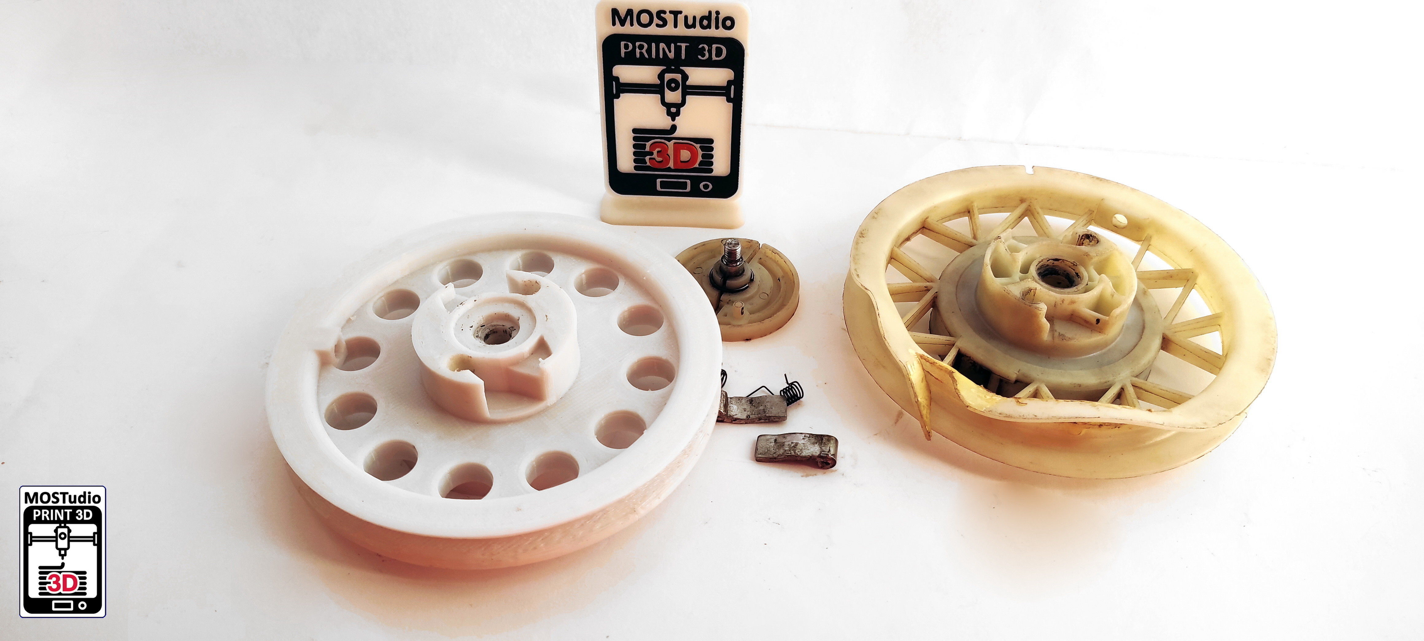 Einhell GH-PM 461 S Pull Starter for Lawnmower 3D print model_4