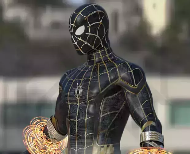 Spider-Man No Way Home Strange Magic Suit 3D model