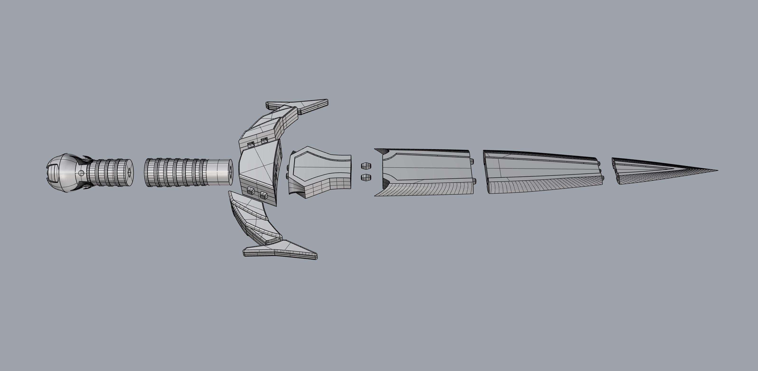 Skyrim Mehrunes Razor 3d print model 3D print model_3