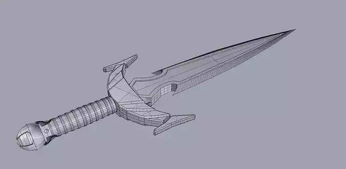 Skyrim Mehrunes Razor 3d print model