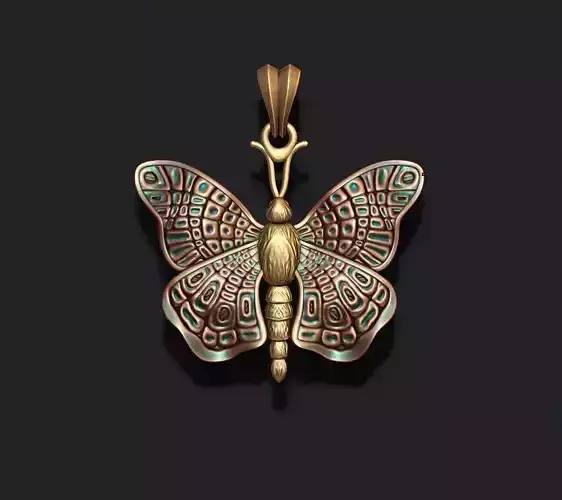 Butterfly pendant