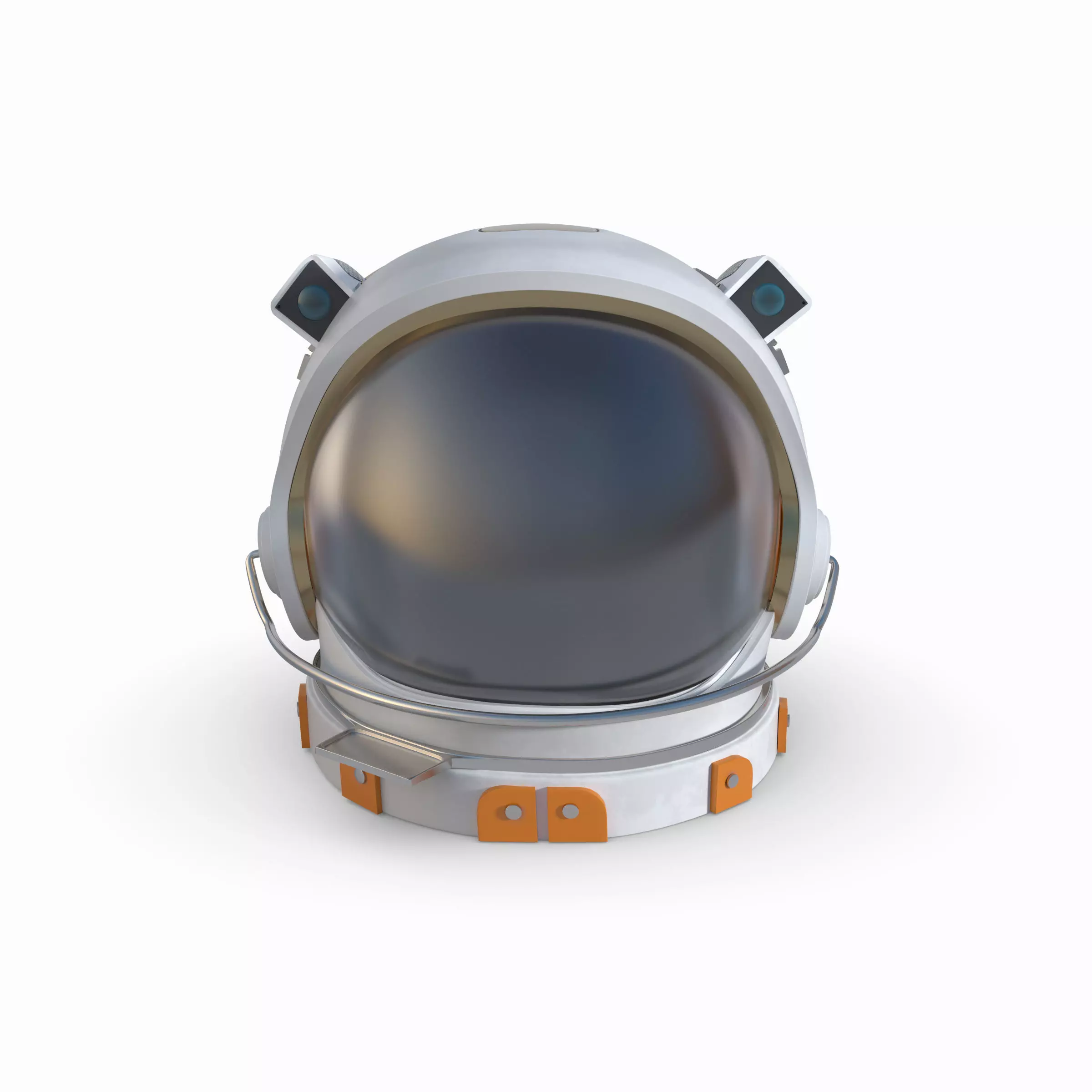 Helmet of Astronaut Suit 3D model_0