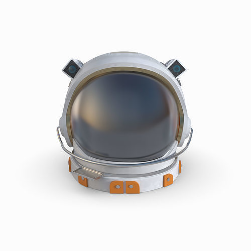Helmet of Astronaut Suit 3D model
