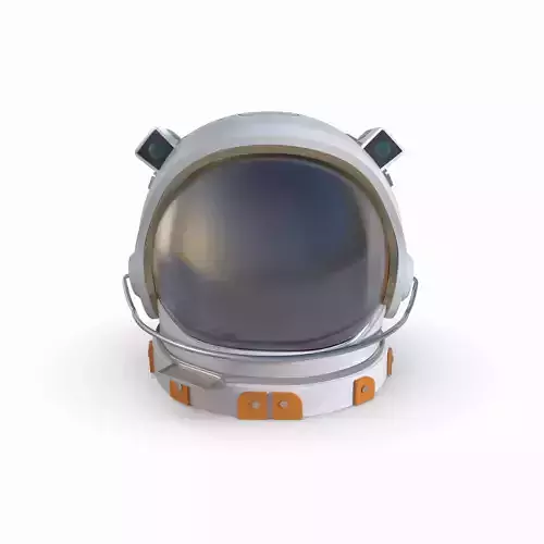 Helmet of Astronaut Suit 3D model