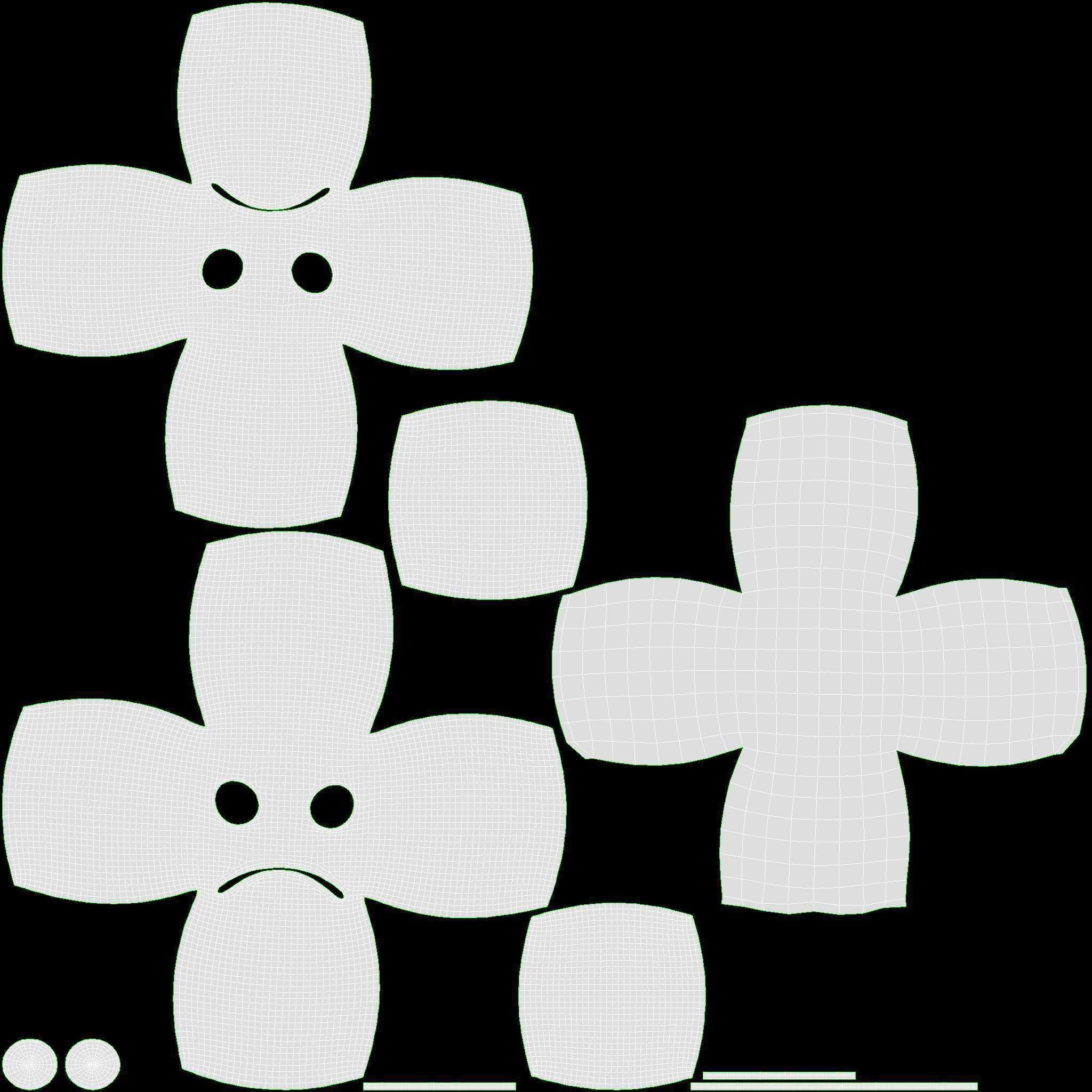 Emoji 063 Worried 3D model_6