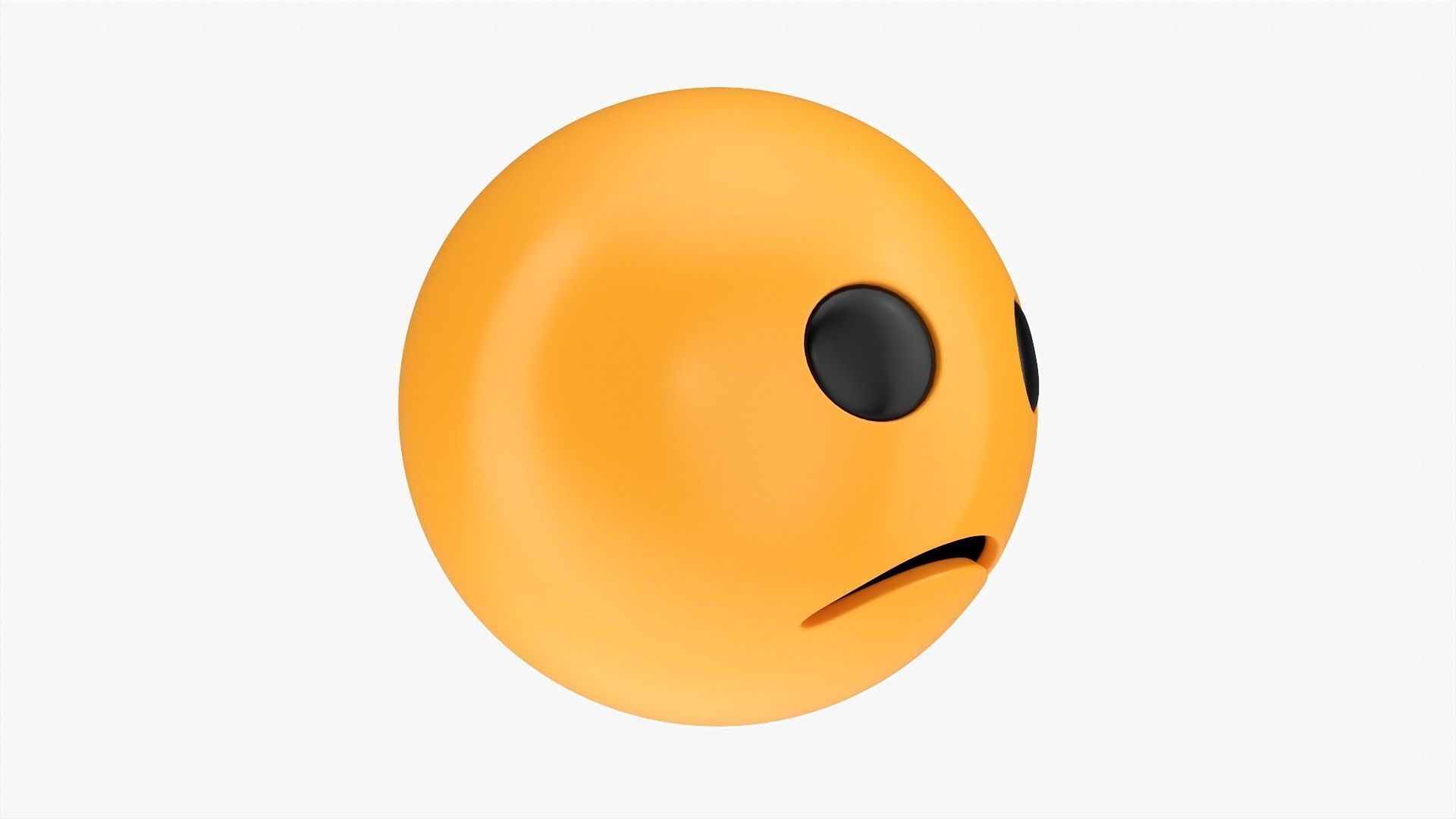 Emoji 063 Worried 3D model_1
