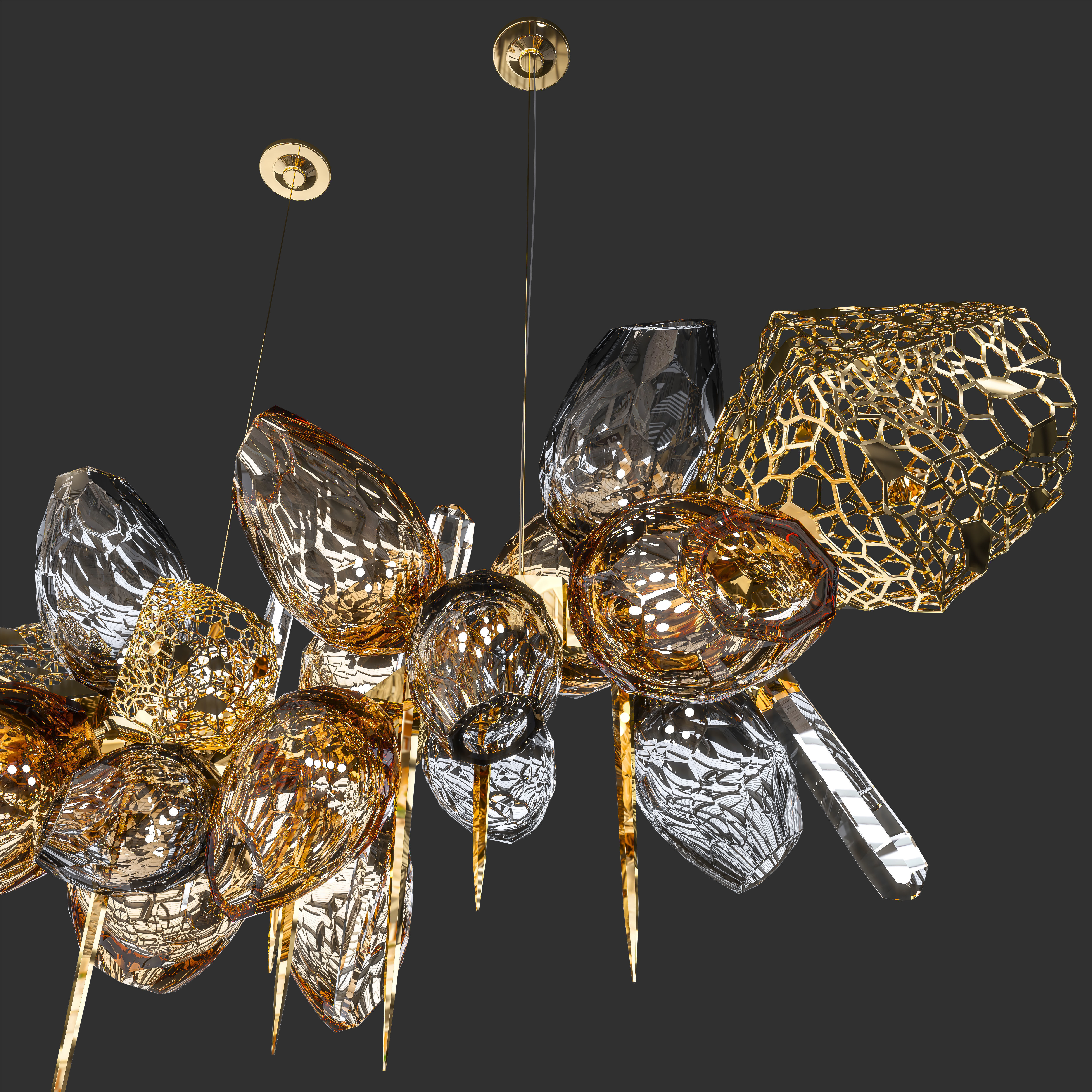Britannica Chandelier Horizontal-1 3D model_3